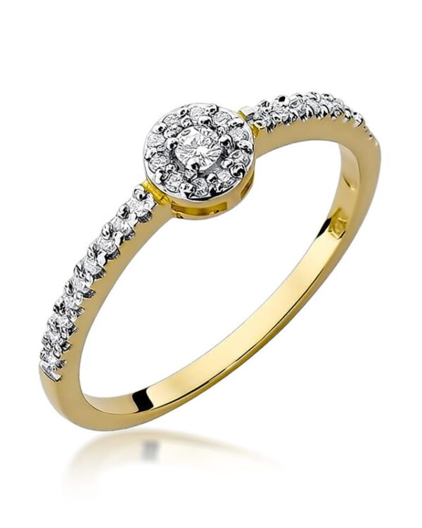 Pierścionek W273 Diament 0