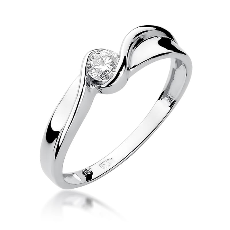 Pierścionek W278 Diament 0