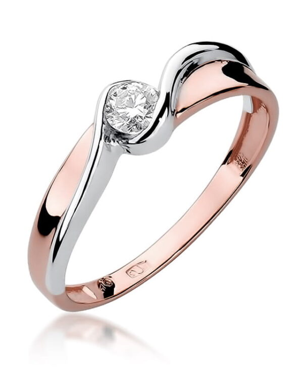 Pierścionek W278 Diament 0