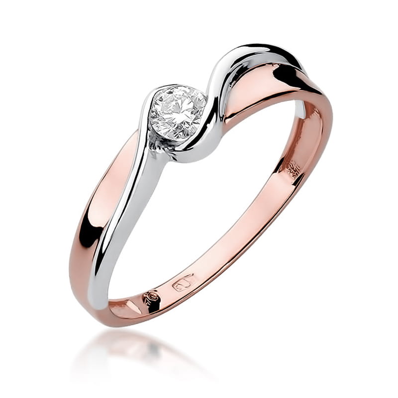 Pierścionek W278 Diament 0