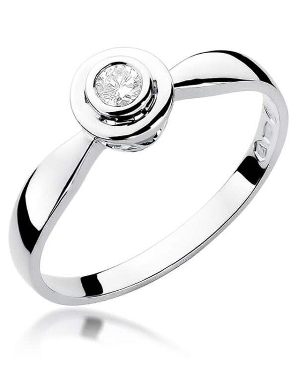 Pierścionek W294 Diament 0