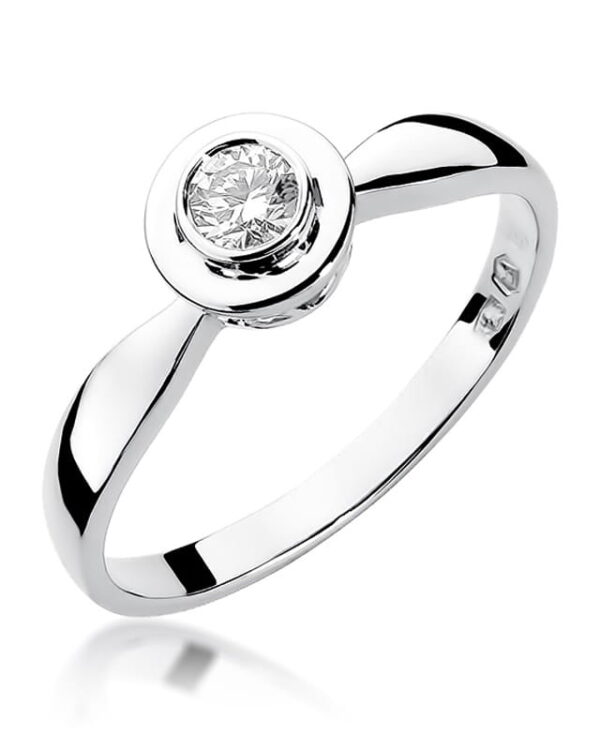 Pierścionek W294 Diament 0