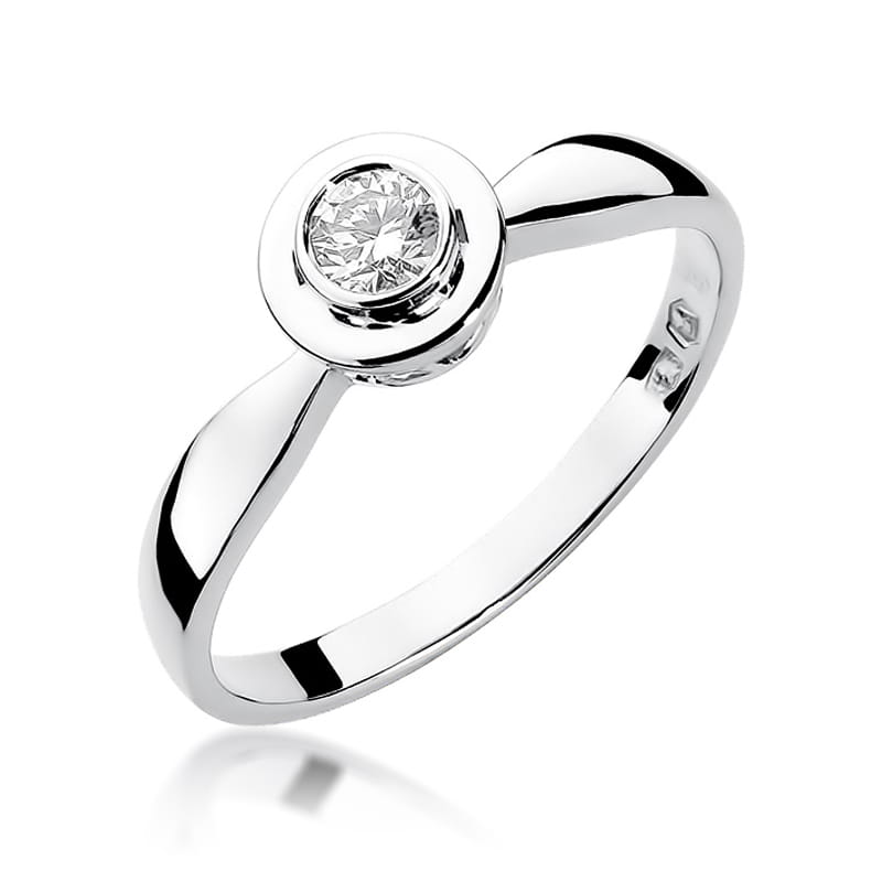 Pierścionek W294 Diament 0