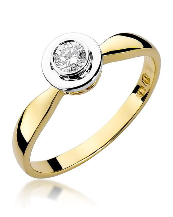 Pierścionek W294 Diament 0