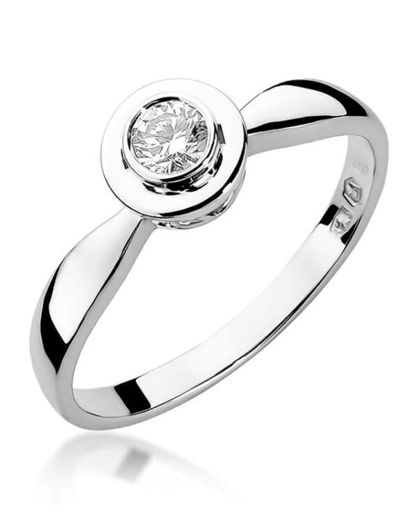 Pierścionek W294 Diament 0