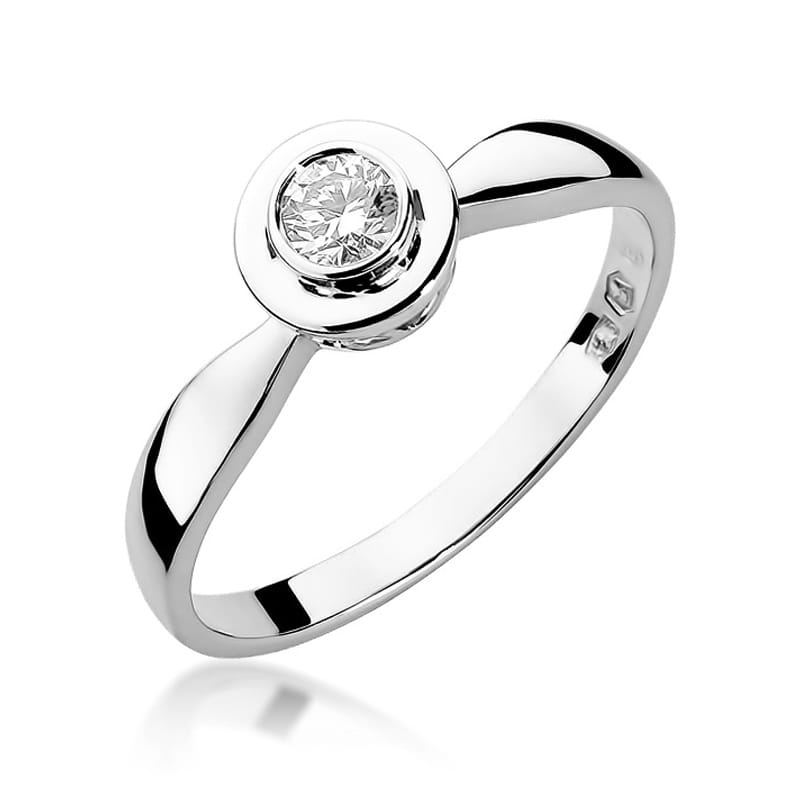 Pierścionek W294 Diament 0