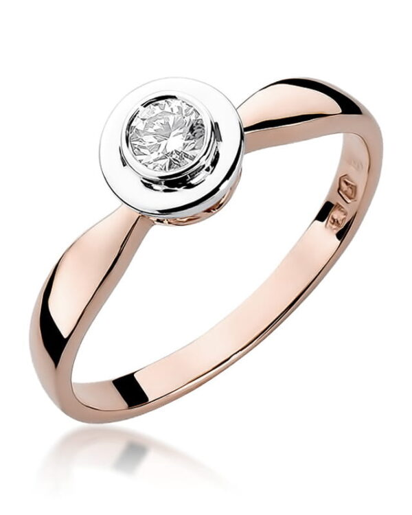 Pierścionek W294 Diament 0