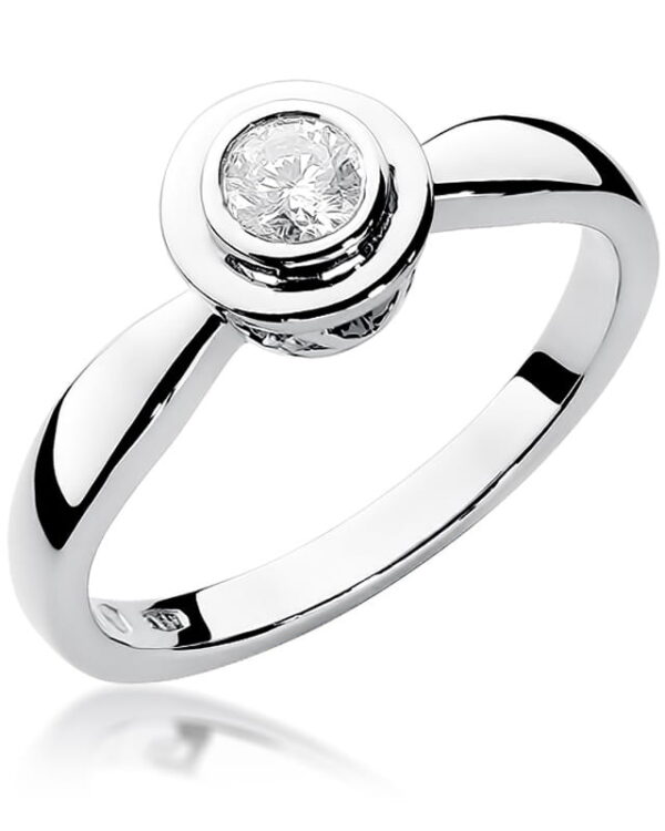 Pierścionek W294 Diament 0