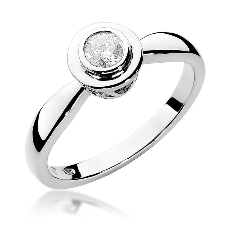 Pierścionek W294 Diament 0