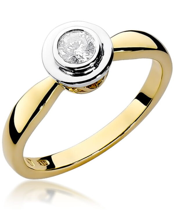 Pierścionek W294 Diament 0