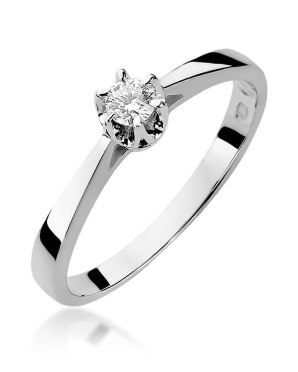Pierścionek W295 Diament 0