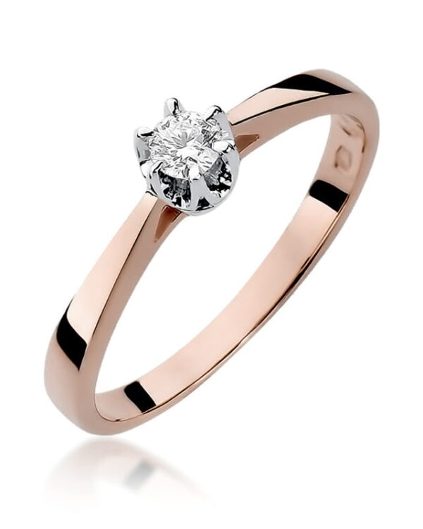 Pierścionek W295 Diament 0