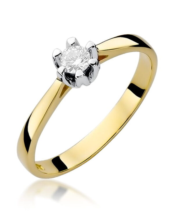 Pierścionek W299 Diament 0