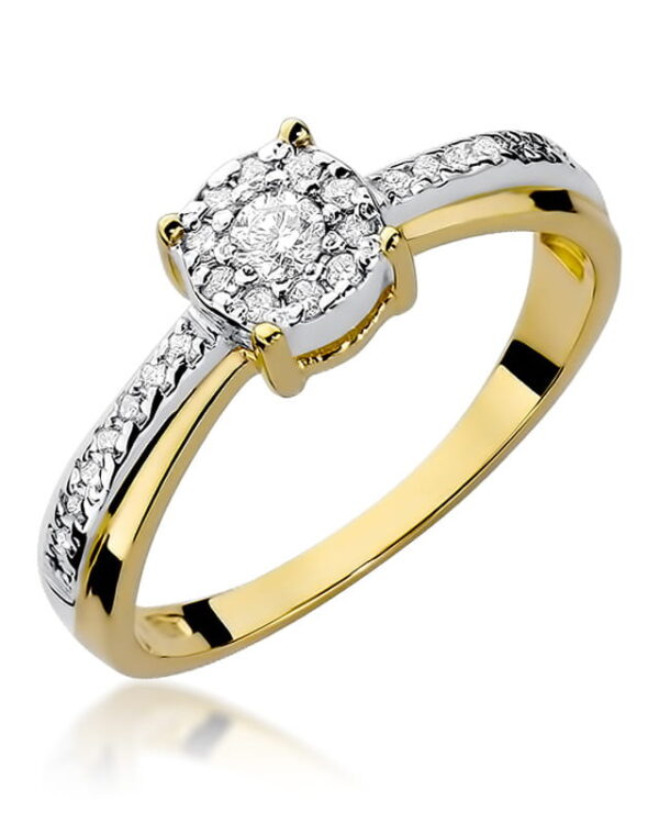 Pierścionek W302 Diament 0