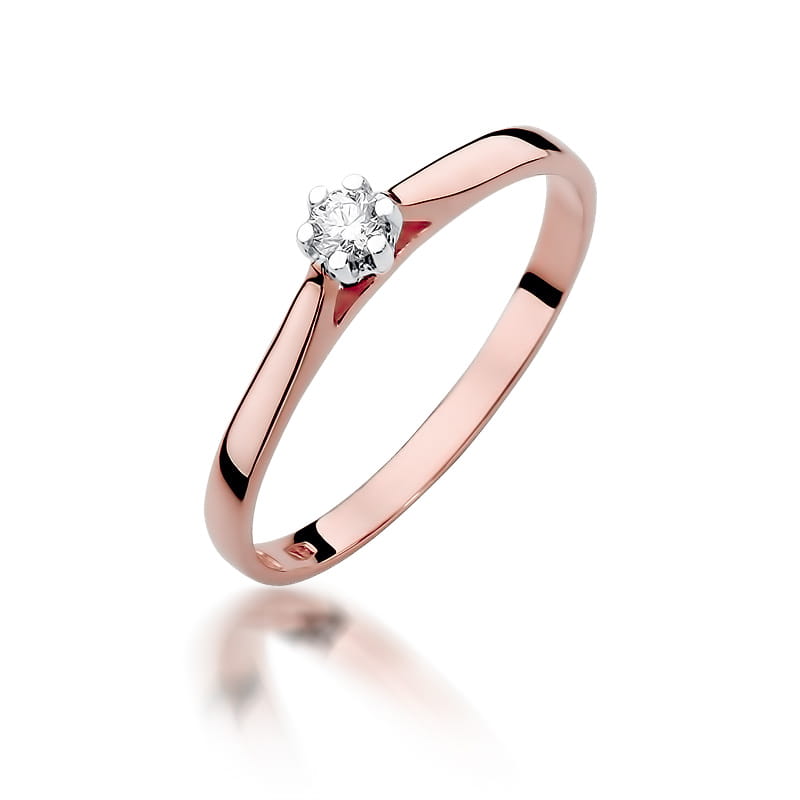 Pierścionek W311 Diament 0