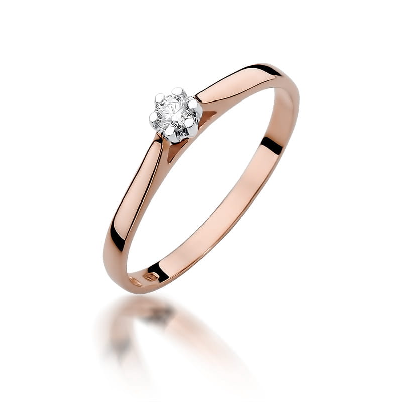 Pierścionek W311 Diament 0