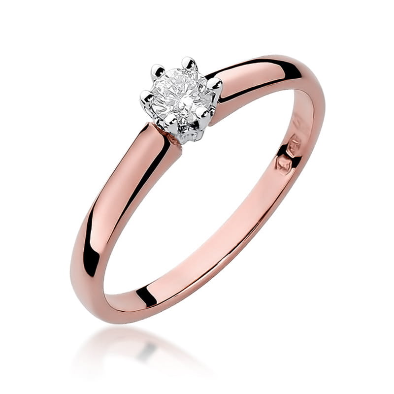 Pierścionek W317 Diament 0