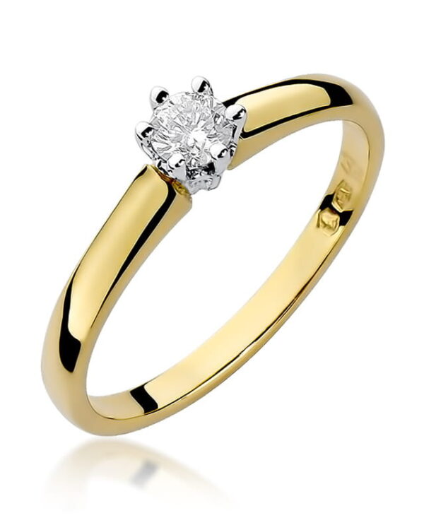 Pierścionek W317 Diament 0