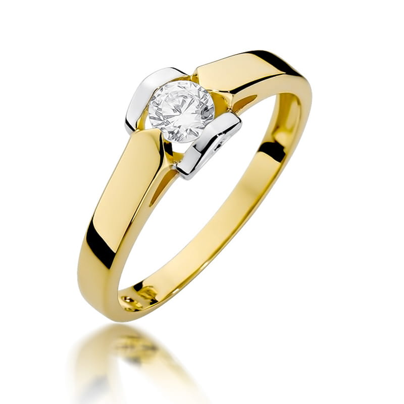 Pierścionek W320 Diament 0