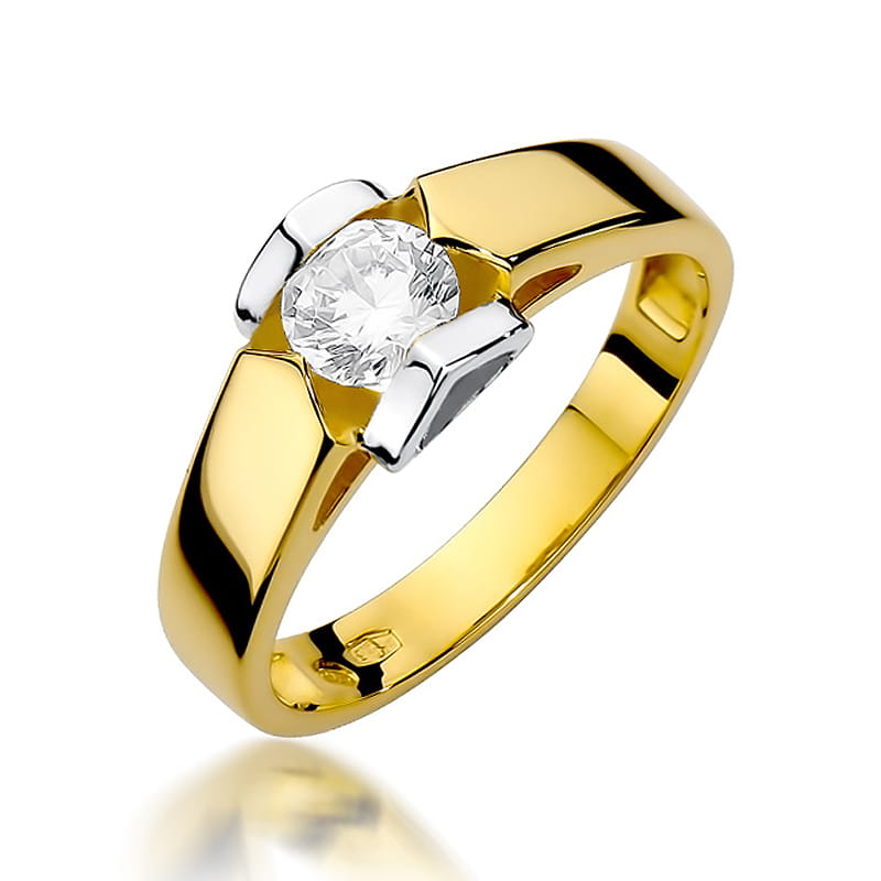 Pierścionek W320 Diament 0