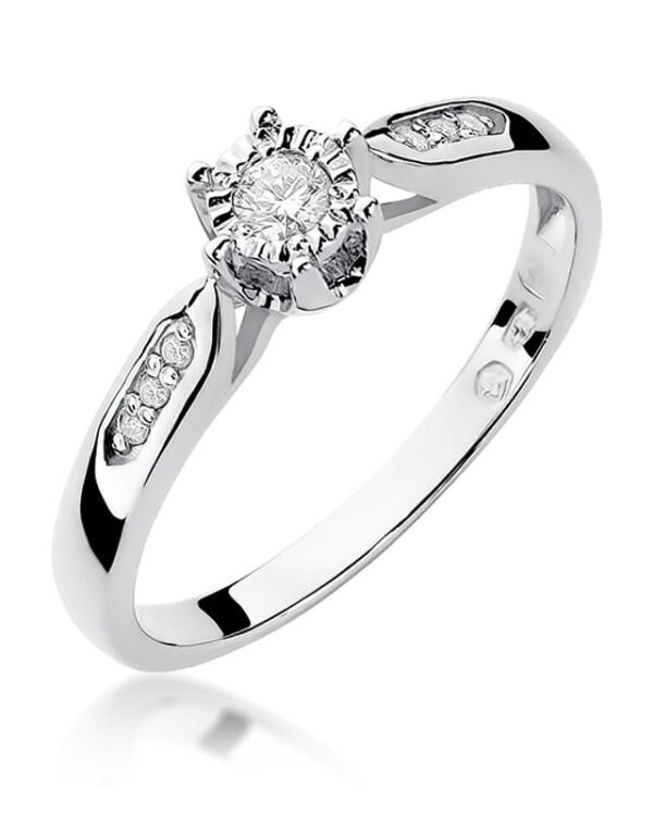 Pierścionek W328 Diament 0