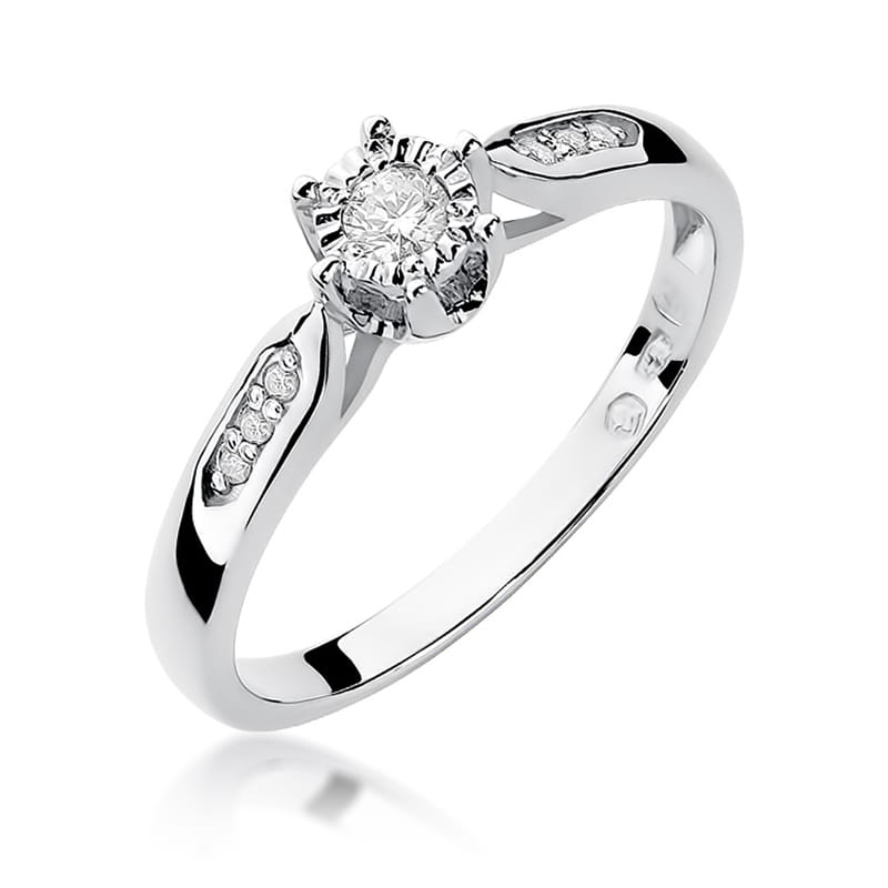 Pierścionek W328 Diament 0