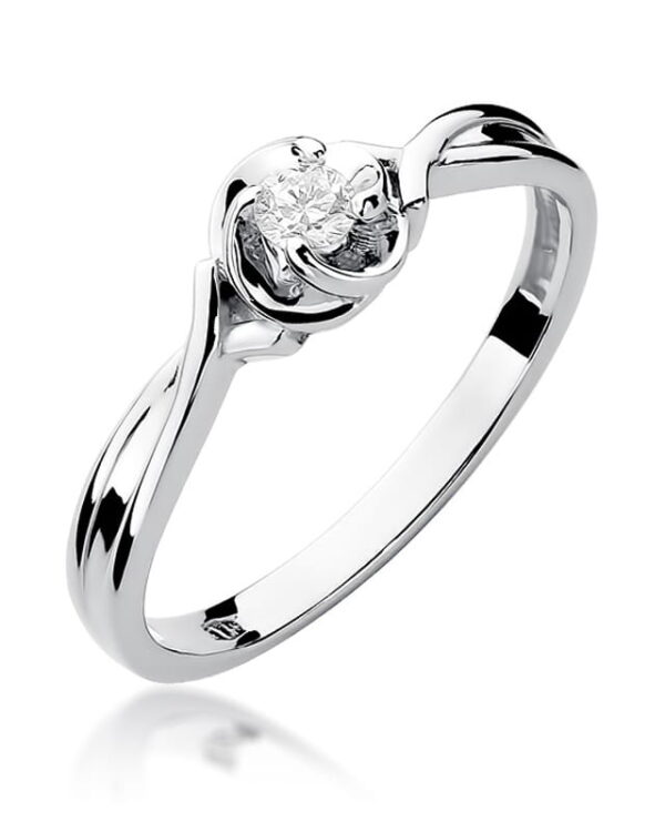 Pierścionek W329 Diament 0