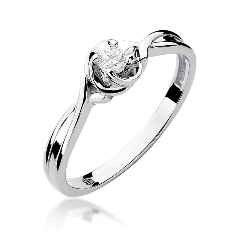 Pierścionek W329 Diament 0