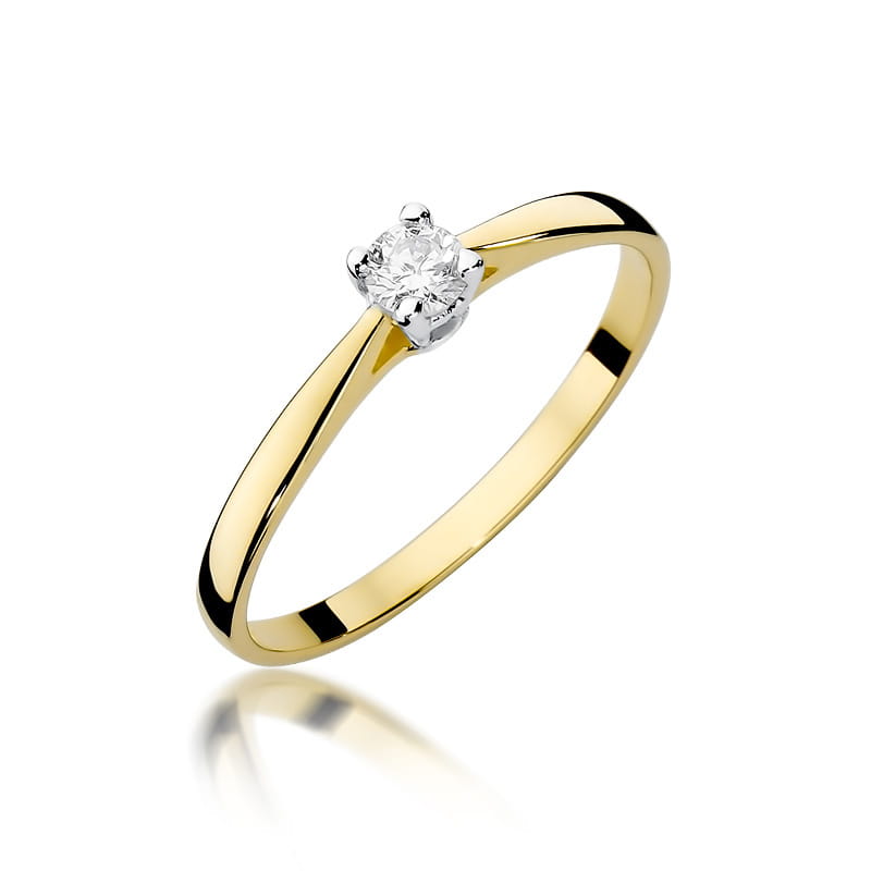 Pierścionek W335 Diament 0