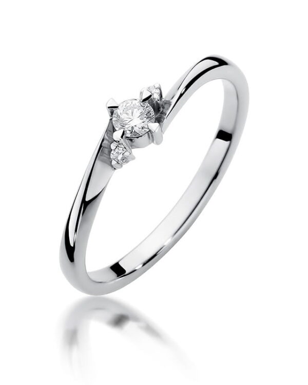 Pierścionek W346 Diament 0