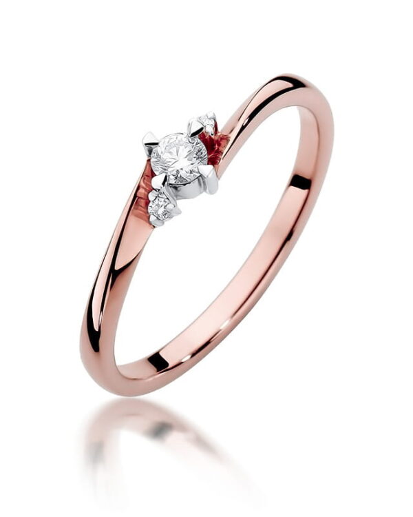 Pierścionek W346 Diament 0