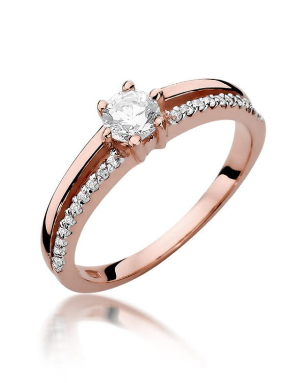 Pierścionek W355 Diament 0