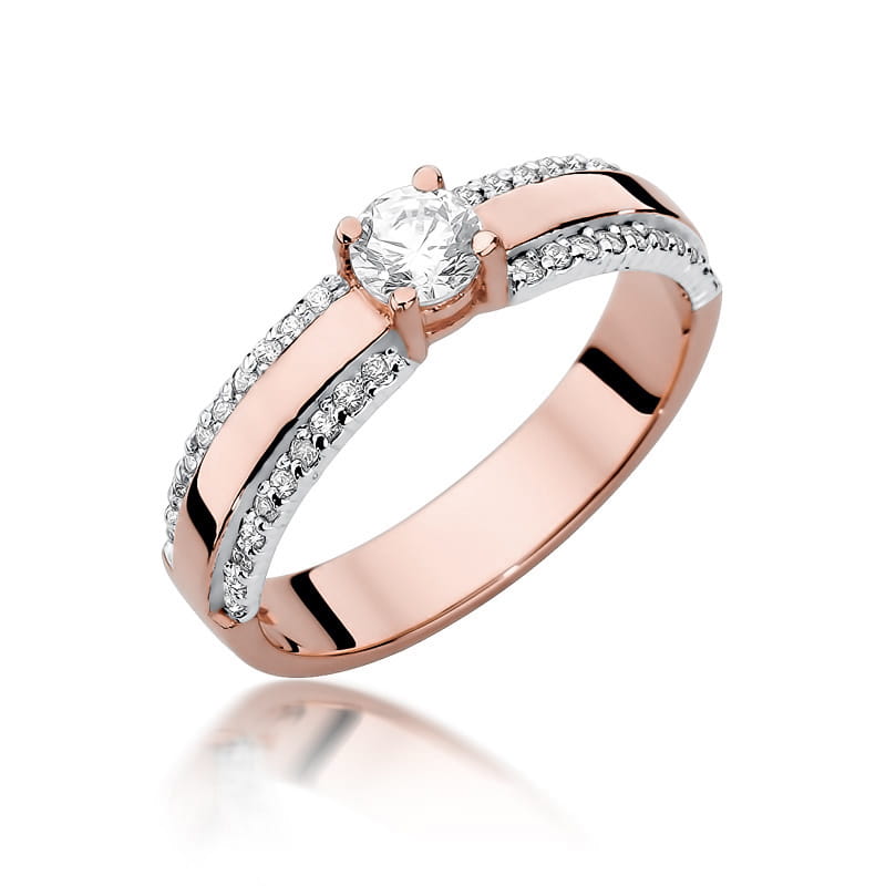 Pierścionek W356 Diament 0