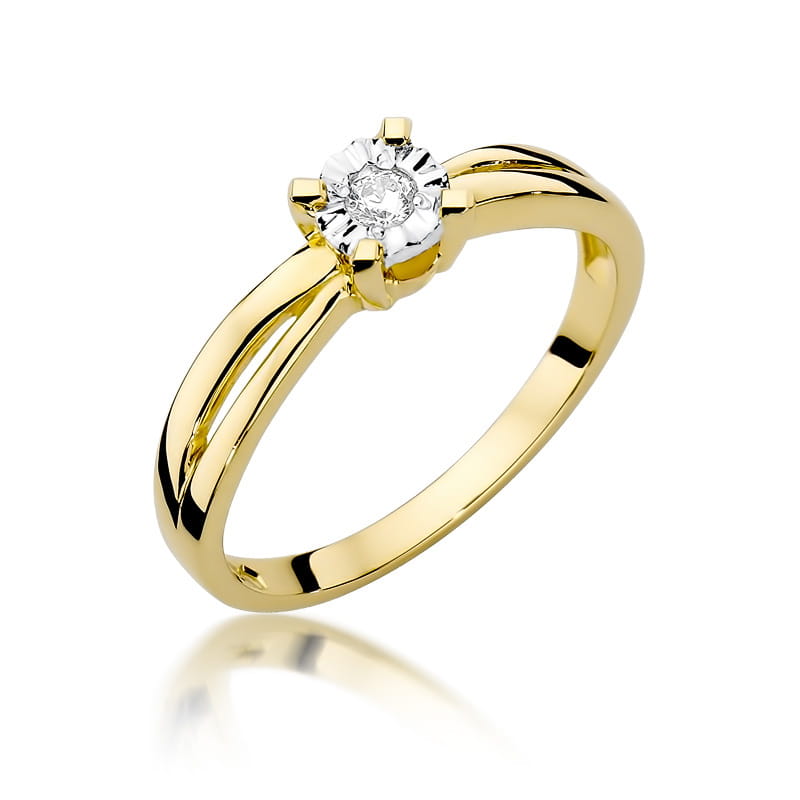 Pierścionek W360 Diament 0