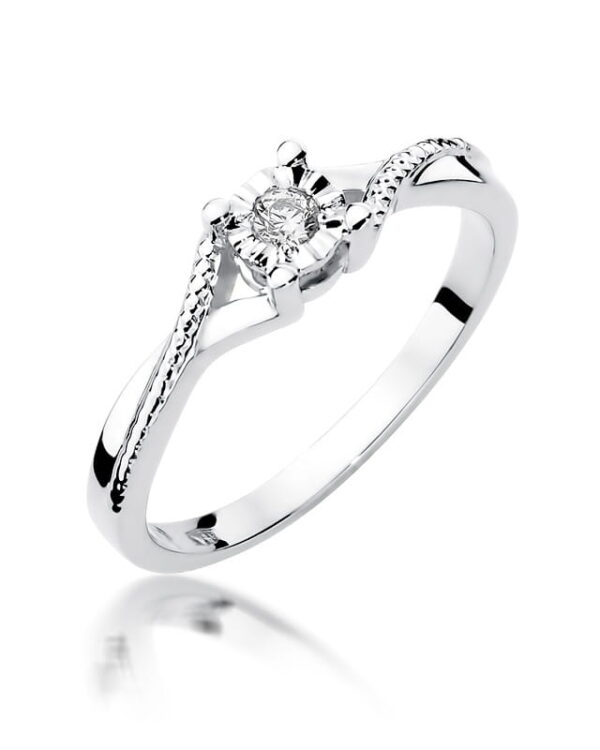 Pierścionek W361 Diament 0