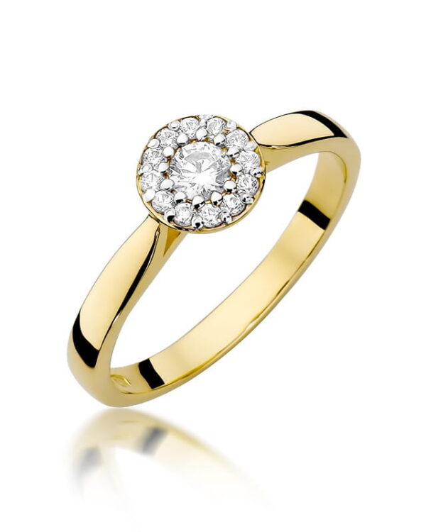 Pierścionek W362 Diament 0