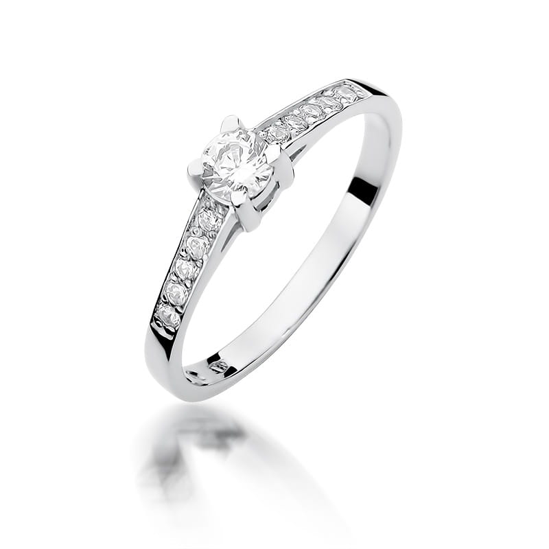 Pierścionek W364 Diament 0