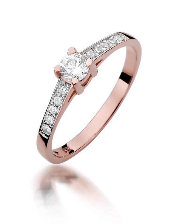 Pierścionek W364 Diament 0