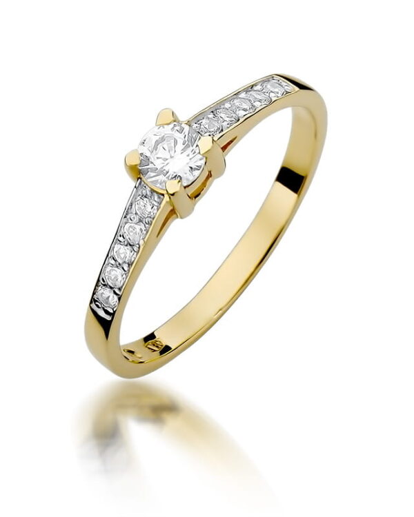 Pierścionek W364 Diament 0