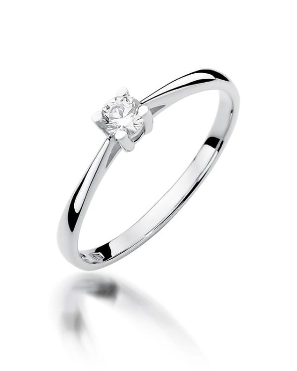 Pierścionek W367 Diament 0