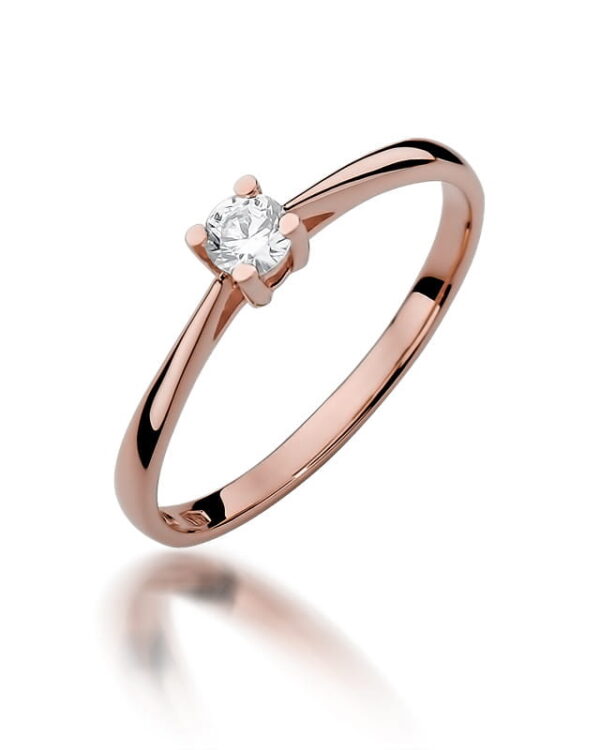 Pierścionek W367 Diament 0