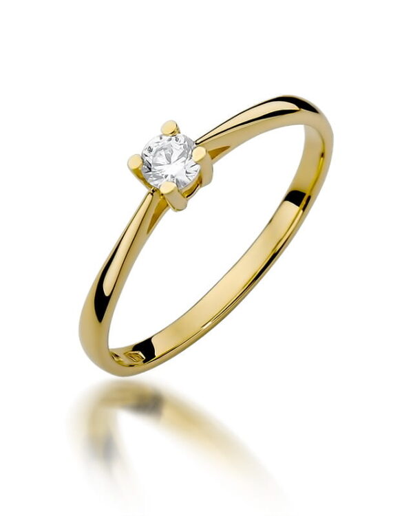 Pierścionek W367 Diament 0