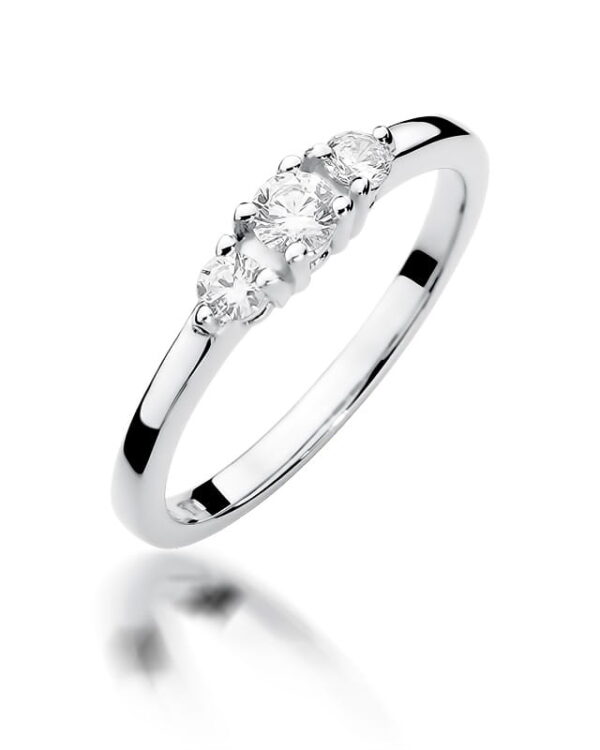 Pierścionek W377 Diament 0