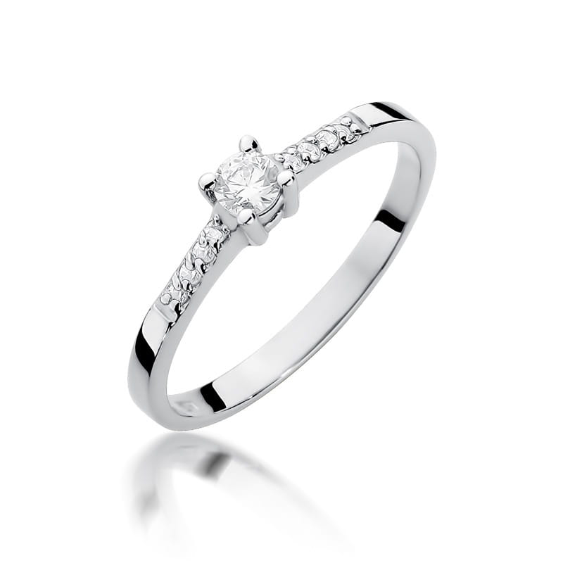 Pierścionek W382 Diament 0