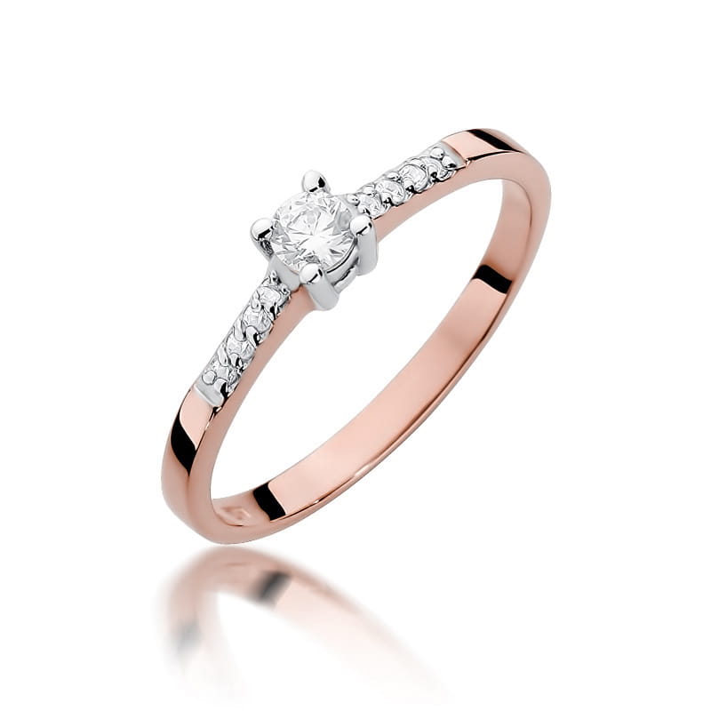 Pierścionek W382 Diament 0