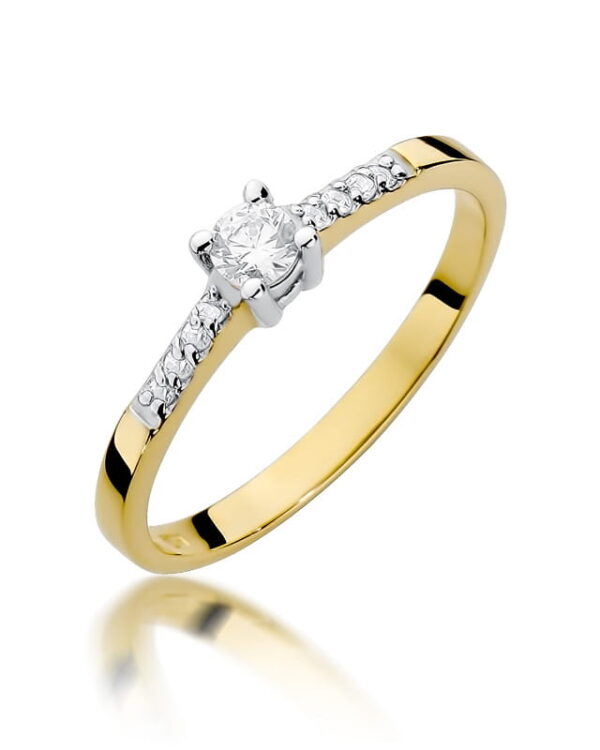 Pierścionek W382 Diament 0