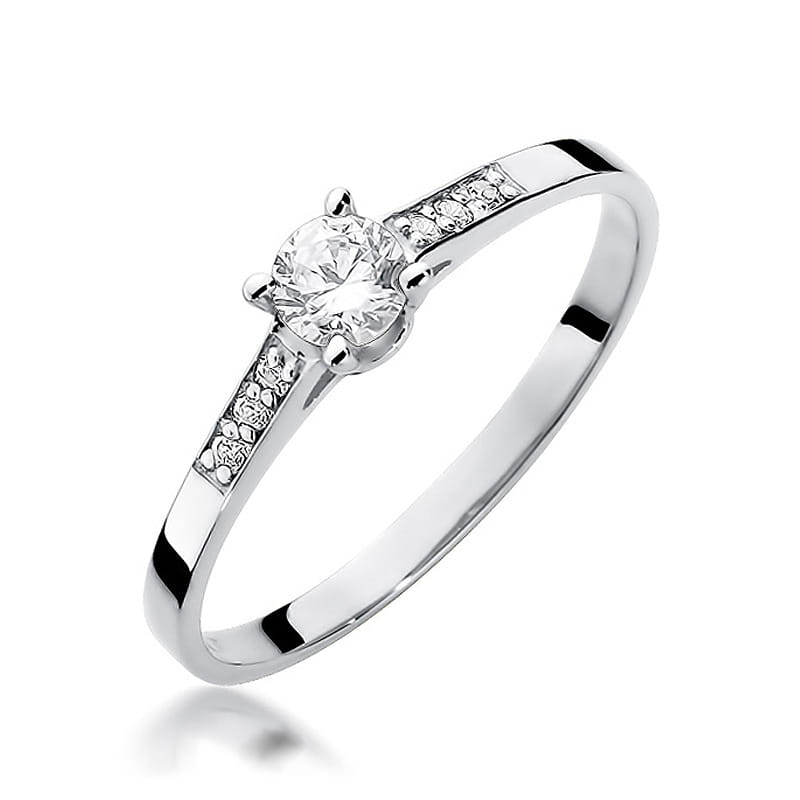 Pierścionek W399 Diament 0
