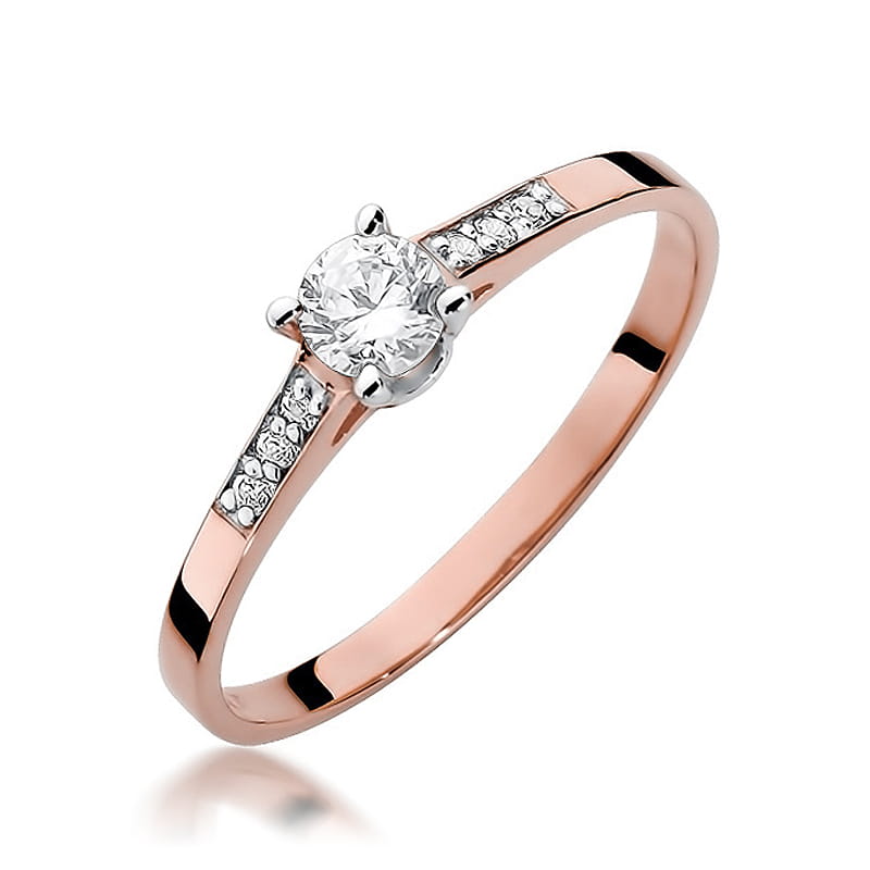 Pierścionek W399 Diament 0
