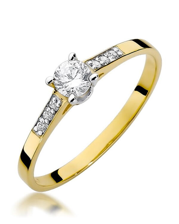 Pierścionek W399 Diament 0