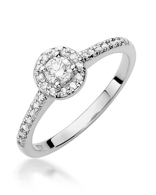 Pierścionek W406 Diament 0